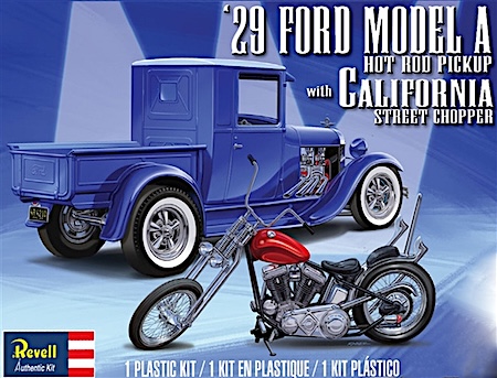 Revell  Ford Model  Hot Rod Pickup  Street Chopper