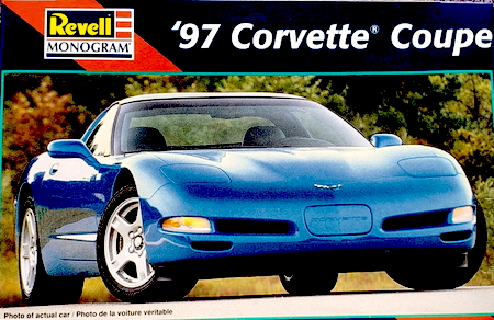 Revell Corvette Coupe Model kit