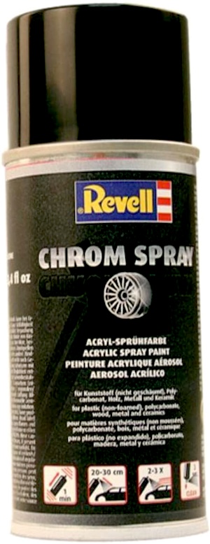 Revell chrome spray