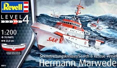 Revell  Search and Rescue Vessel Hermann Marwede Model Kit