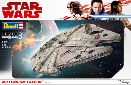 Revell Star Wars Millennium Falcon (Han Solo)  Scale Plastic Model Kit