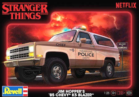 Revell stranger Things Jim Hopper's  Chevy K5 Blazer 
