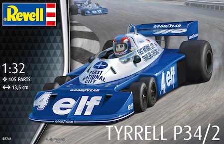 Revell  Tyrrel P34 Wheeler Scale