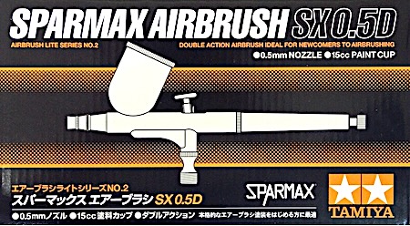 TAMIYA 74802 Sparmax Airbrush SX 0.5D