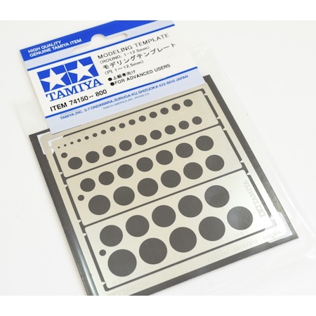 Tamiya 74150 Circle Stencil 