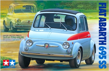 amiya 24173 Fiat Abarth 695 SS Model Kit