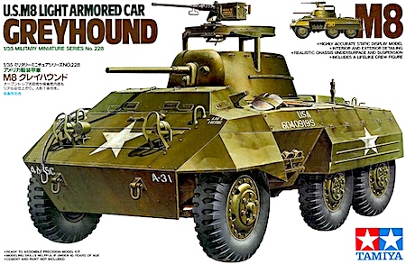 Tamiya Models M8 Greyhound Armored Car