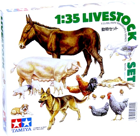 Tamiya Models Livestock Set Kit