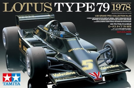 tamiya lotus 79 model car