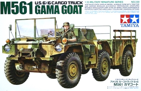 Tamiya Models 6x6 M561 Gamma Goat Model Kit