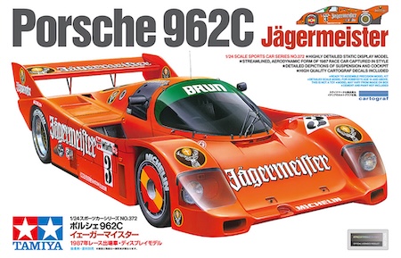TAMIYA Porsche 962C Jägermeister Model
