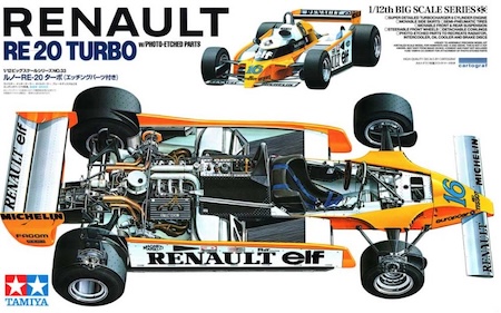 TAMIYA Renault RE-20 Turbo 12033