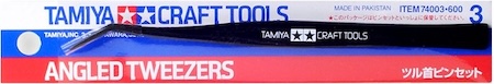 Tamiya 74003  Tweezers Curved