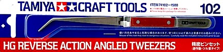 Tamiya  HG Tweezers Curved RevAction