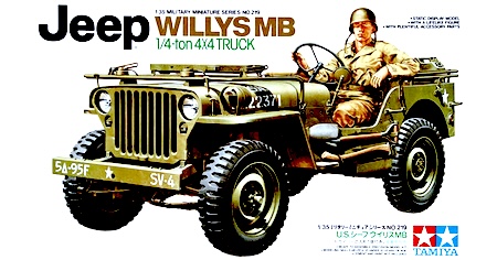 TAMIYA Jeep Willys 1/4 Ton 4X4
