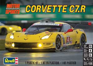 Revell 85-4304 Chevy Corvette C7.R Model Car Kit 1:25
